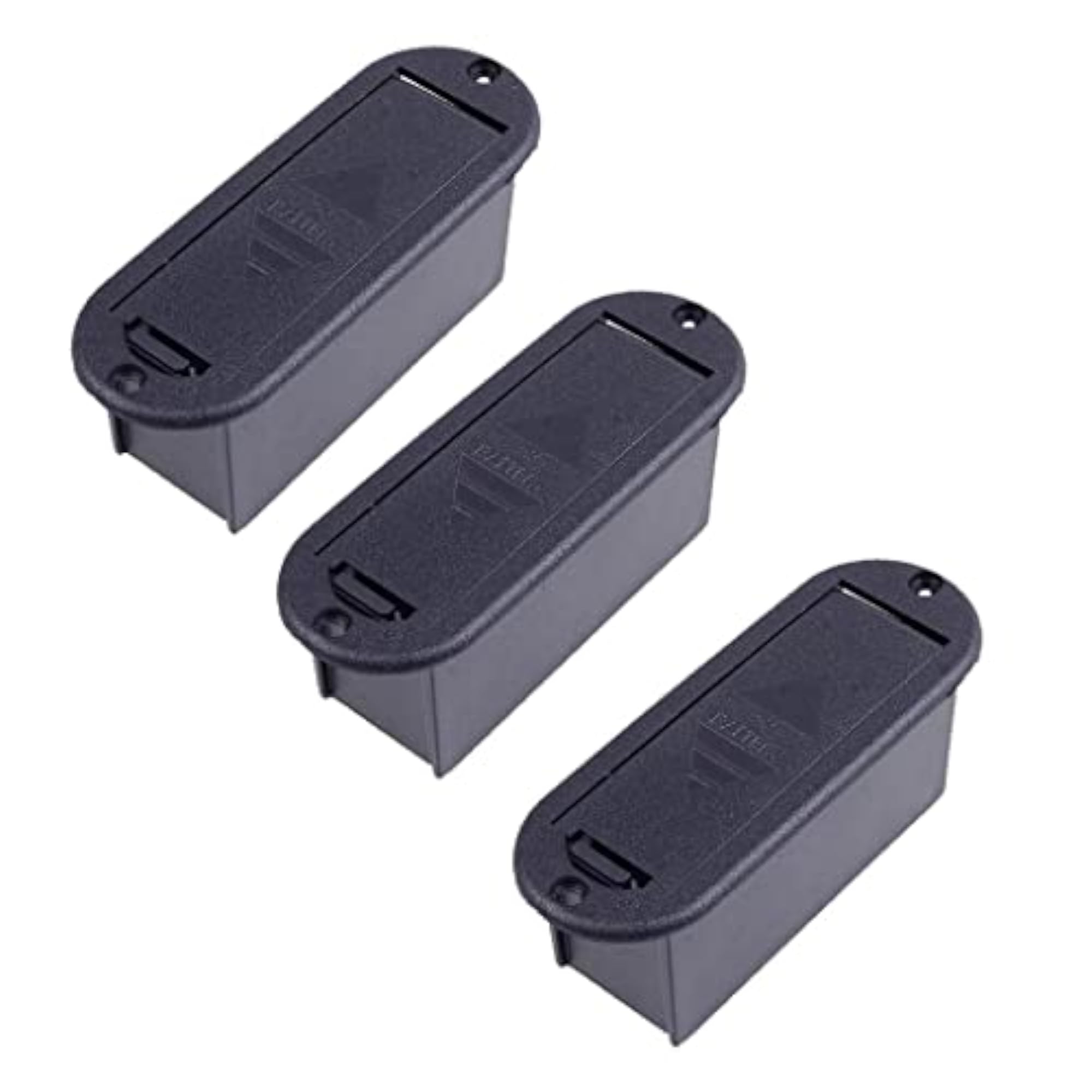 Black 9v Battery Case Box for Active Guitar Bass Pickup